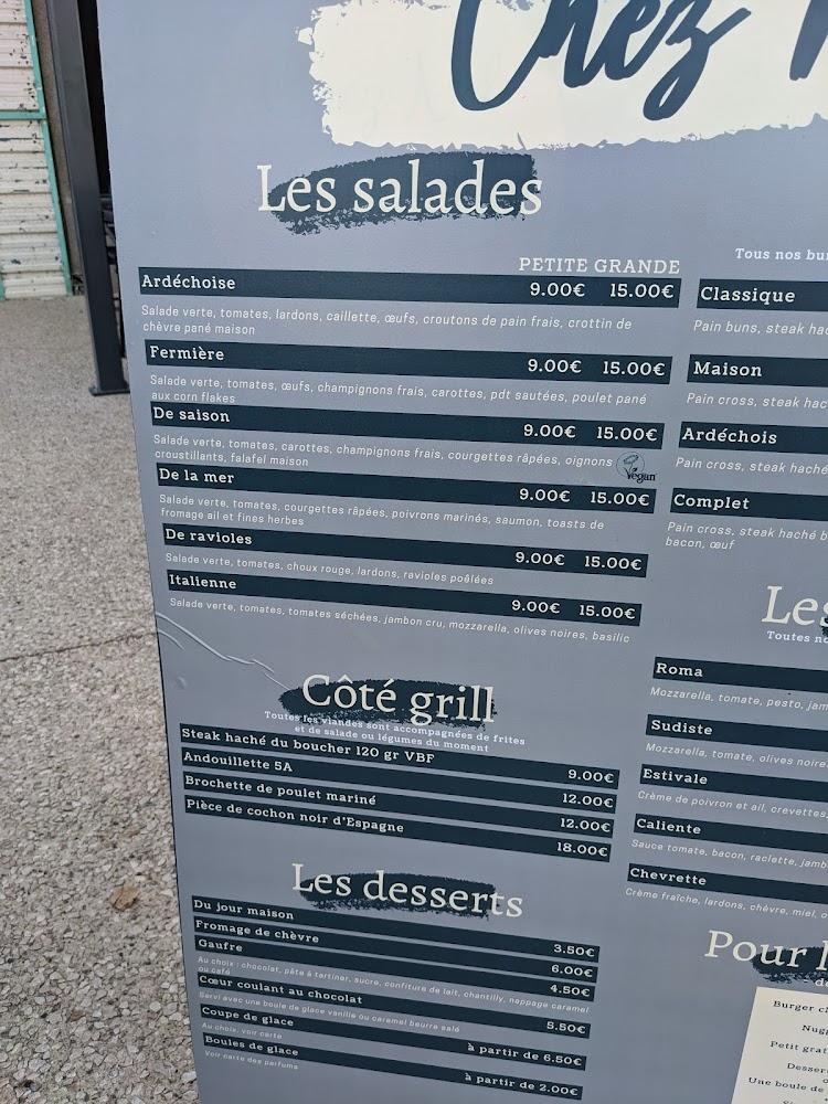 Chez Nel - Menu Image 4